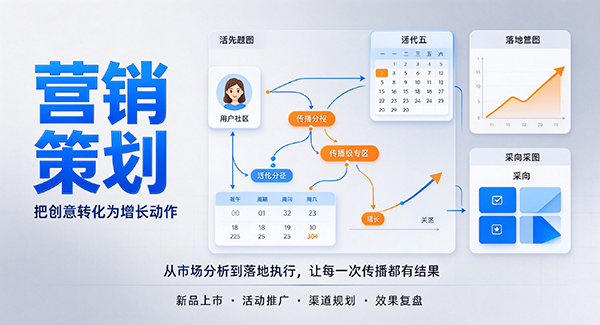 阳明区营销策划